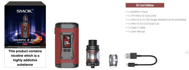 Smok Morph 2 Kit 2 ml